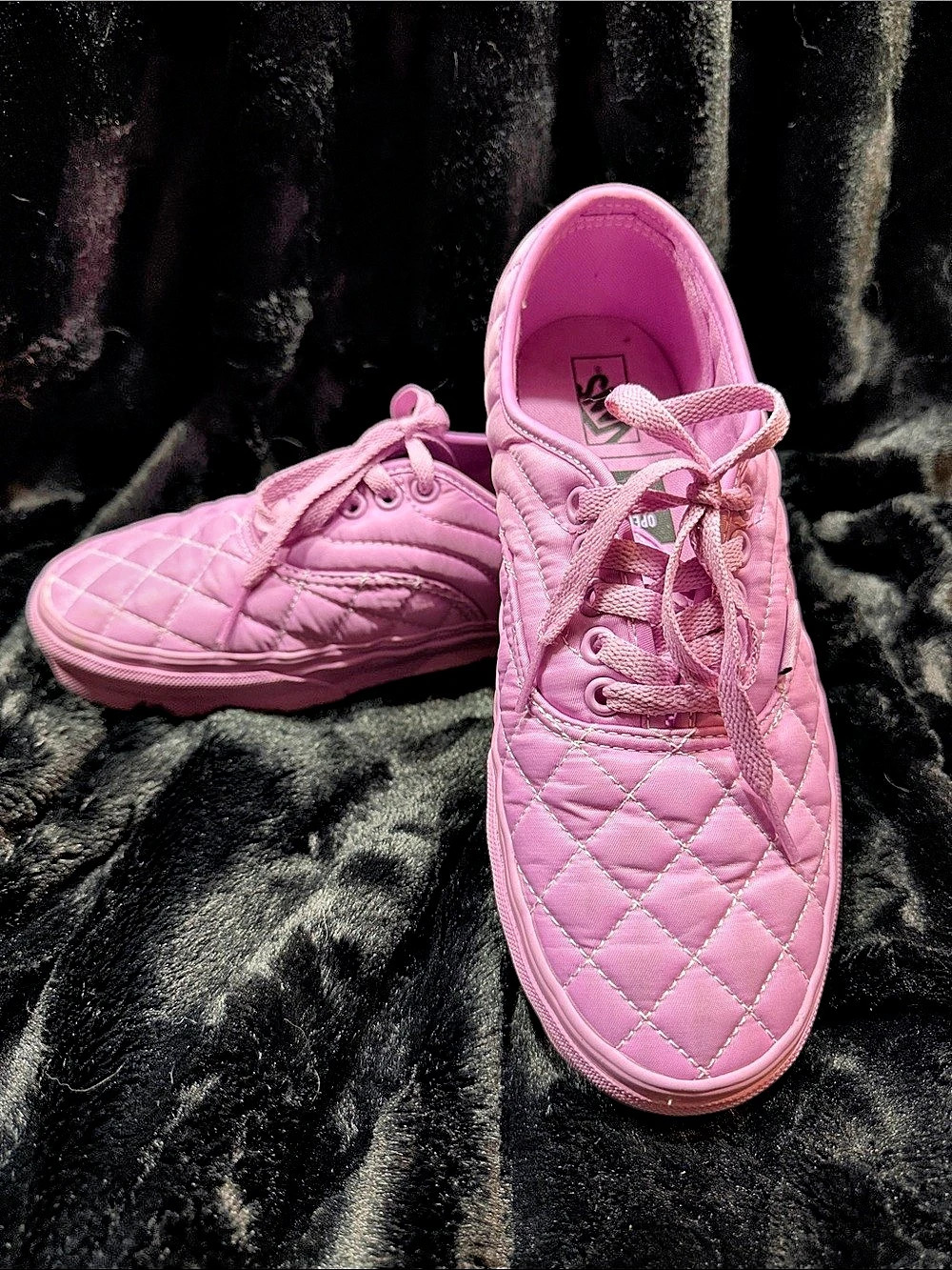 Vans Opening Ceremony x Authentic 'Quilted Orchid' Quilted Sneakers in Pink US